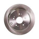 SureStop® 2-Wheel Set Rear Brake Disc and Pad Kit, Plain Surface 5 Lugs 304.55 mm Ceramic Pro-Line Series, Includes (2) Brake Disc and (1) Brake Pad Set - Image 3