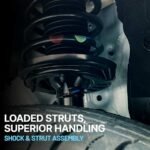 TrueDrive® 12-Piece Kit Front, Driver and Passenger Side Fully Loaded Strut, Includes (2) Ball Joint, (2) Loaded Strut, (2) Steering Rack Boot, (2) Sway Bar Link, and (4) Tie Rod End - Image 10