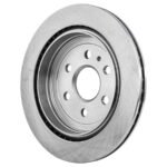JC Whitney® 2-Wheel Set Rear Brake Disc and Pad Kit, Plain Surface 6 Lugs 315.47 mm Ceramic Pro-Line Series, Includes (2)Brake Disc and (1)Brake Pad Set - Image 5