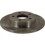 JC Whitney® 2-Wheel Set Rear Brake Disc and Pad Kit, Plain Surface 5 Lugs 270 mm Ceramic Pro-Line Series, Includes (2) Disc and (1) Pad Set - Image 6