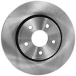TRW® 4-Wheel Set Front and Rear Brake Disc and Pad Kit, Plain Surface 5 Lugs Front and Rear-329.95 mm Ceramic, Includes (2) Brake Pad Set and (4) Brake Disc - Image 10