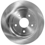 TRW® 4-Wheel Set Front and Rear Brake Disc and Pad Kit, Plain Surface 5 Lugs Front and Rear-329.95 mm Ceramic, Includes (2) Brake Pad Set and (4) Brake Disc - Image 11