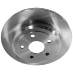 TRW® 4-Wheel Set Front and Rear Brake Disc and Pad Kit, Plain Surface 5 Lugs Front and Rear-329.95 mm Ceramic, Includes (2) Brake Pad Set and (4) Brake Disc - Image 3