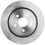 TRW® 4-Wheel Set Front and Rear Brake Disc and Pad Kit, Plain Surface, 5 Lugs, Semi-Metallic - Front, Ceramic - Rear, 380mm Front Disc, 350mm Vented Rear Disc, Heavy Duty Brakes - Image 7