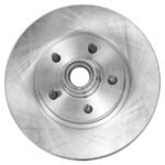 JC Whitney® 2-Wheel Set Front Brake Disc and Pad Kit, Plain Surface, 5 Lugs, 286.4 mm, Ceramic, RWD, Pro-Line Series, Includes (2)Brake Disc and (1)Brake Pad Set - Image 3