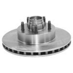 JC Whitney® 2-Wheel Set Front Brake Disc and Pad Kit, Plain Surface, 5 Lugs, 286.4 mm, Ceramic, RWD, Pro-Line Series, Includes (2)Brake Disc and (1)Brake Pad Set - Image 5