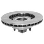 JC Whitney® 2-Wheel Set Front Brake Disc and Pad Kit, Plain Surface, 5 Lugs, 286.4 mm, Ceramic, RWD, Pro-Line Series, Includes (2)Brake Disc and (1)Brake Pad Set - Image 6