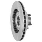 JC Whitney® 2-Wheel Set Front Brake Disc and Pad Kit, Plain Surface, 5 Lugs, 286.4 mm, Ceramic, RWD, Pro-Line Series, Includes (2)Brake Disc and (1)Brake Pad Set - Image 7