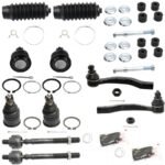 TrueDrive® 12-Piece Kit Front Suspension Kit, Includes (4) Ball Joint, (2) Steering Rack Boot, (2) Sway Bar Link, and (4) Tie Rod End