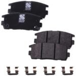 JC Whitney® Rear Brake Disc and Pad Kit, G-Coated, Plain Surface - Image 3