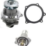DriveMotive® 2-Piece Kit Water Pump, New, With Gasket, Includes (1) Thermostat Housing and (1) Water Pump