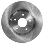 SureStop® 2-Wheel Set Front Brake Disc and Pad Kit, Plain Surface 5 Lugs 295.91 mm Ceramic Pro-Line Series, Includes (1) Brake Pad Set and (2) Brake Disc - Image 3