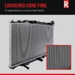 Replacement® Radiator, 2.4L Engine, Aluminum Tank, Auxiliary Unit, Inverter Cooler For Eco Model, 4 Cyl., 2.4L Engine - Image 3