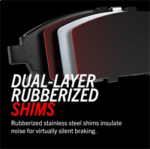 Powerstop® Front Z16 Evolution Ceramic Ceramic Brake Pad Set - Image 3
