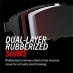 Powerstop® Front Z16 Evolution Ceramic Ceramic Brake Pad Set - Image 4