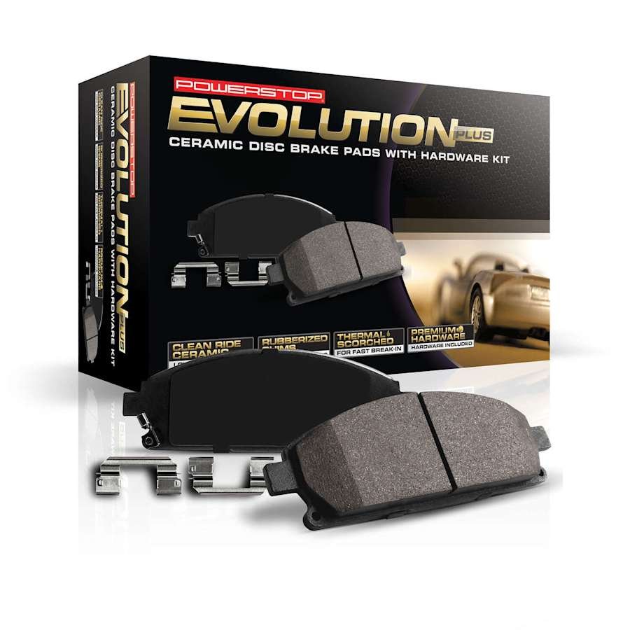 p15171081_1.jpg Powerstop® Front Z17 Evolution Plus Ceramic Ceramic Brake Pad Set - Image 1