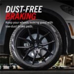 Powerstop® 4-Wheel Set Power Stop® Front and Rear Genuine Geomet® Coated Rotor and Low-Dust Ceramic Brake Pad Kit - Image 4