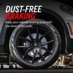 Powerstop® 4-Wheel Set Power Stop® Front and Rear Genuine Geomet® Coated Rotor and Low-Dust Ceramic Brake Pad Kit - Image 8