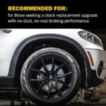 Powerstop® 4-Wheel Set Power Stop® Front and Rear Genuine Geomet® Coated Rotor and Low-Dust Ceramic Brake Pad Kit - Image 6
