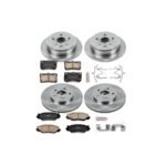 Powerstop® 4-Wheel Set Power Stop® Front and Rear OE Stock Replacement Low-Dust Ceramic Brake Pad and Rotor Kit - Image 2