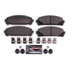 Powerstop® Front Z23 Daily Carbon-Fiber Ceramic Brake Pads with Stainless-Steel Hardware Kit - Image 2