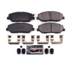 Powerstop® Front Z23 Daily Carbon-Fiber Ceramic Brake Pads with Stainless-Steel Hardware Kit - Image 2