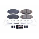 Powerstop® Front Z23 Daily Carbon-Fiber Ceramic Brake Pads with Stainless-Steel Hardware Kit - Image 2