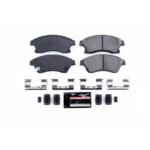 Powerstop® Front Z23 Daily Carbon-Fiber Ceramic Brake Pads with Stainless-Steel Hardware Kit - Image 2
