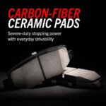 Powerstop® Front Z23 Daily Carbon-Fiber Ceramic Brake Pads with Stainless-Steel Hardware Kit - Image 10