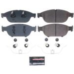 Powerstop® Front Z23 Daily Carbon-Fiber Ceramic Brake Pads with Stainless-Steel Hardware Kit - Image 2