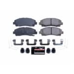Powerstop® Front Z23 Daily Carbon-Fiber Ceramic Brake Pads with Stainless-Steel Hardware Kit - Image 2