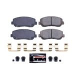 Powerstop® Front Z23 Daily Carbon-Fiber Ceramic Brake Pads with Stainless-Steel Hardware Kit - Image 2