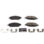 Powerstop® Front Z23 Daily Carbon-Fiber Ceramic Brake Pads with Stainless-Steel Hardware Kit - Image 2