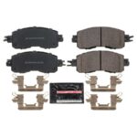 Powerstop® Front Z23 Daily Carbon-Fiber Ceramic Brake Pads with Stainless-Steel Hardware Kit - Image 2