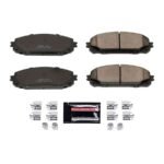 Powerstop® Front Z23 Daily Carbon-Fiber Ceramic Brake Pads with Stainless-Steel Hardware Kit - Image 2