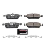 Powerstop® Front Z23 Daily Carbon-Fiber Ceramic Brake Pads with Stainless-Steel Hardware Kit - Image 2