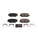 Powerstop® Front Z23 Daily Carbon-Fiber Ceramic Brake Pads with Stainless-Steel Hardware Kit - Image 2