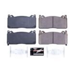 Powerstop® Front Z23 Daily Carbon-Fiber Ceramic Brake Pads with Stainless-Steel Hardware Kit - Image 2
