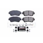Powerstop® Front Z23 Daily Carbon-Fiber Ceramic Brake Pads with Stainless-Steel Hardware Kit - Image 2