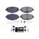 Powerstop® Front Z23 Daily Carbon-Fiber Ceramic Brake Pads with Stainless-Steel Hardware Kit - Image 2