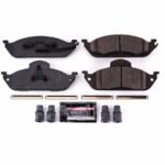 Powerstop® Front Z23 Daily Carbon-Fiber Ceramic Brake Pads with Stainless-Steel Hardware Kit - Image 2