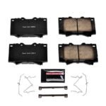 Powerstop® Front Z23 Daily Carbon-Fiber Ceramic Brake Pads with Stainless-Steel Hardware Kit - Image 2