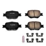 Powerstop® Front Z23 Daily Carbon-Fiber Ceramic Brake Pads with Stainless-Steel Hardware Kit - Image 2