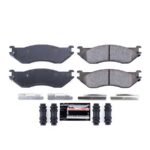 Powerstop® Front Z23 Daily Carbon-Fiber Ceramic Brake Pads with Stainless-Steel Hardware Kit - Image 2