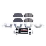 Powerstop® Front Z23 Daily Carbon-Fiber Ceramic Brake Pads with Stainless-Steel Hardware Kit - Image 2