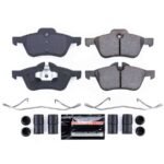 Powerstop® Front Z23 Daily Carbon-Fiber Ceramic Brake Pads with Stainless-Steel Hardware Kit - Image 2
