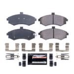 Powerstop® Front Z23 Daily Carbon-Fiber Ceramic Brake Pads with Stainless-Steel Hardware Kit - Image 2