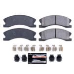 Powerstop® Front Z23 Daily Carbon-Fiber Ceramic Brake Pads with Stainless-Steel Hardware Kit - Image 2