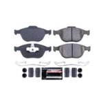 Powerstop® Front Z23 Daily Carbon-Fiber Ceramic Brake Pads with Stainless-Steel Hardware Kit - Image 2