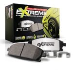 Powerstop® Front Z26 Street Warrior Carbon-Fiber Ceramic Series Carbon Fiber Ceramic Brake Pad Set